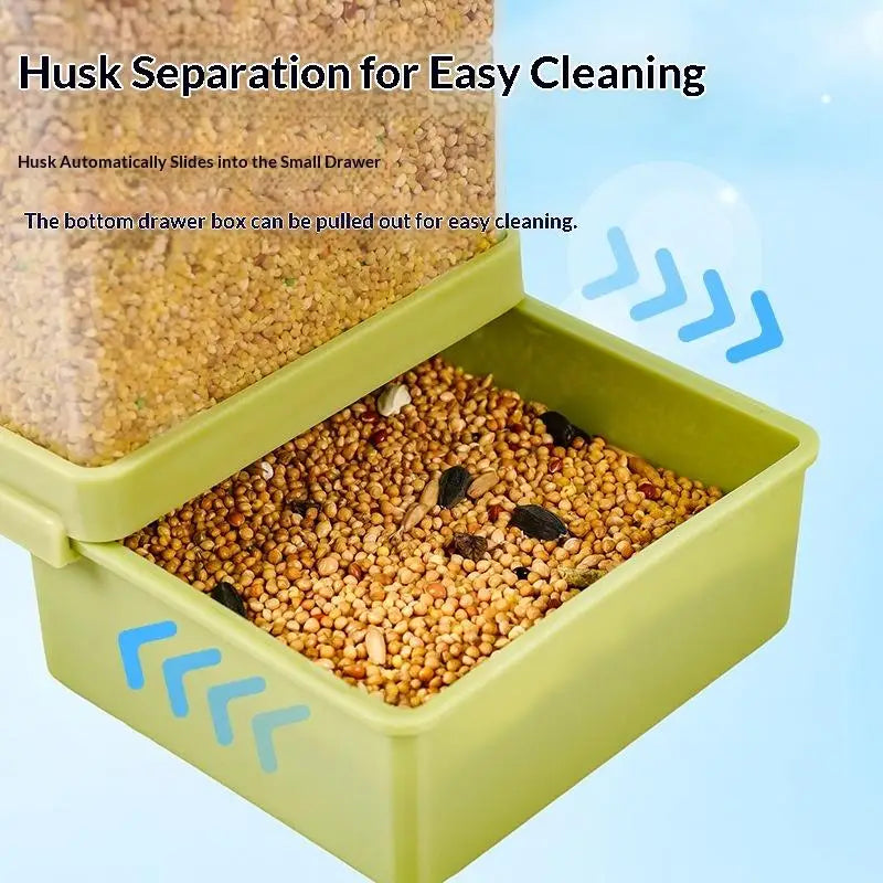 Trough Parrot Feeder Cage Accessories Bird Suppliestransparent Qme
