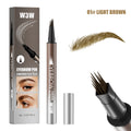 Dual-Effect Quick-Result Waterproof Eyebrow Pencil Waterproof, Long-lasting Color That Resists Smudging Natural Wild Eyebrow Qme W685-1