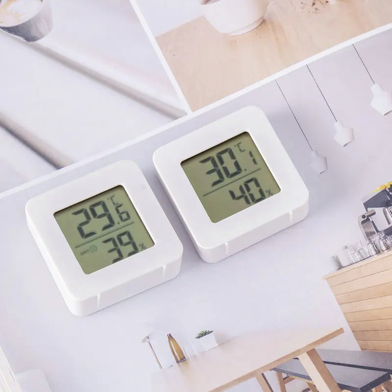 Thermohygrometer Elektronik Digital Dalam Ruangan Mini Termometer Qme