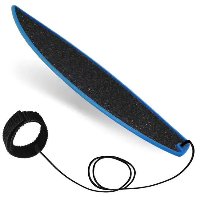 Fingers Surf Skateboard Creative Mini Air Pressure Press Cool Tech Fun Funky Young Boys And Girls Gift Toys Qme 1PC Blue