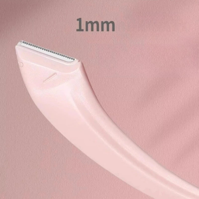 Ladies Eyebrow Trimmer Two-piece Comb Scissors Beginner Lazy Safety Qme