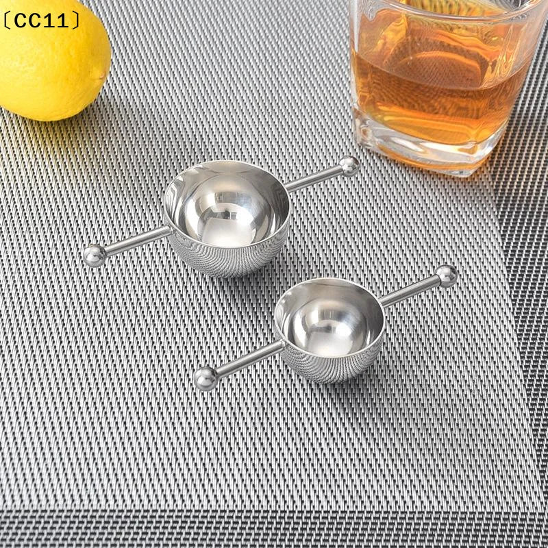15 Stainless Steel Cocktail Jigger Precise Liquor Mixing Double Beads Qme