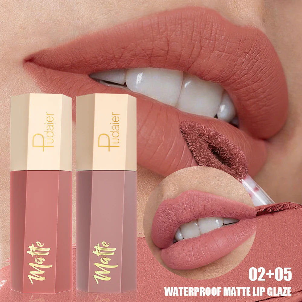 Matte Liquid Lipstick Long-lasting Waterproof Highly Pigmented Qme