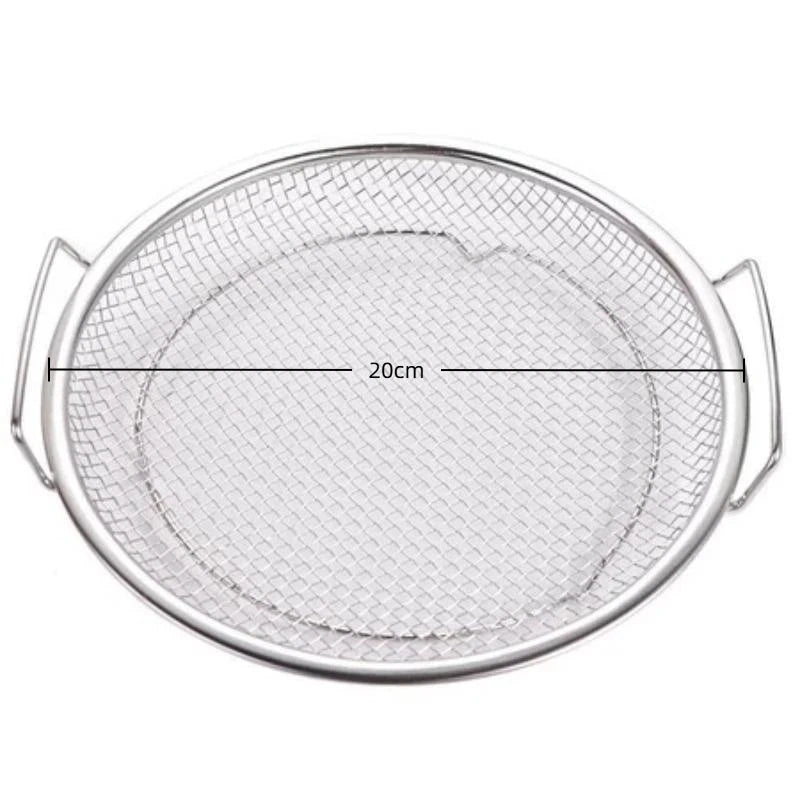 2026 Food-grade Kitchen Oil Filter Tray Stainless Steel Mesh Frying Qme 3