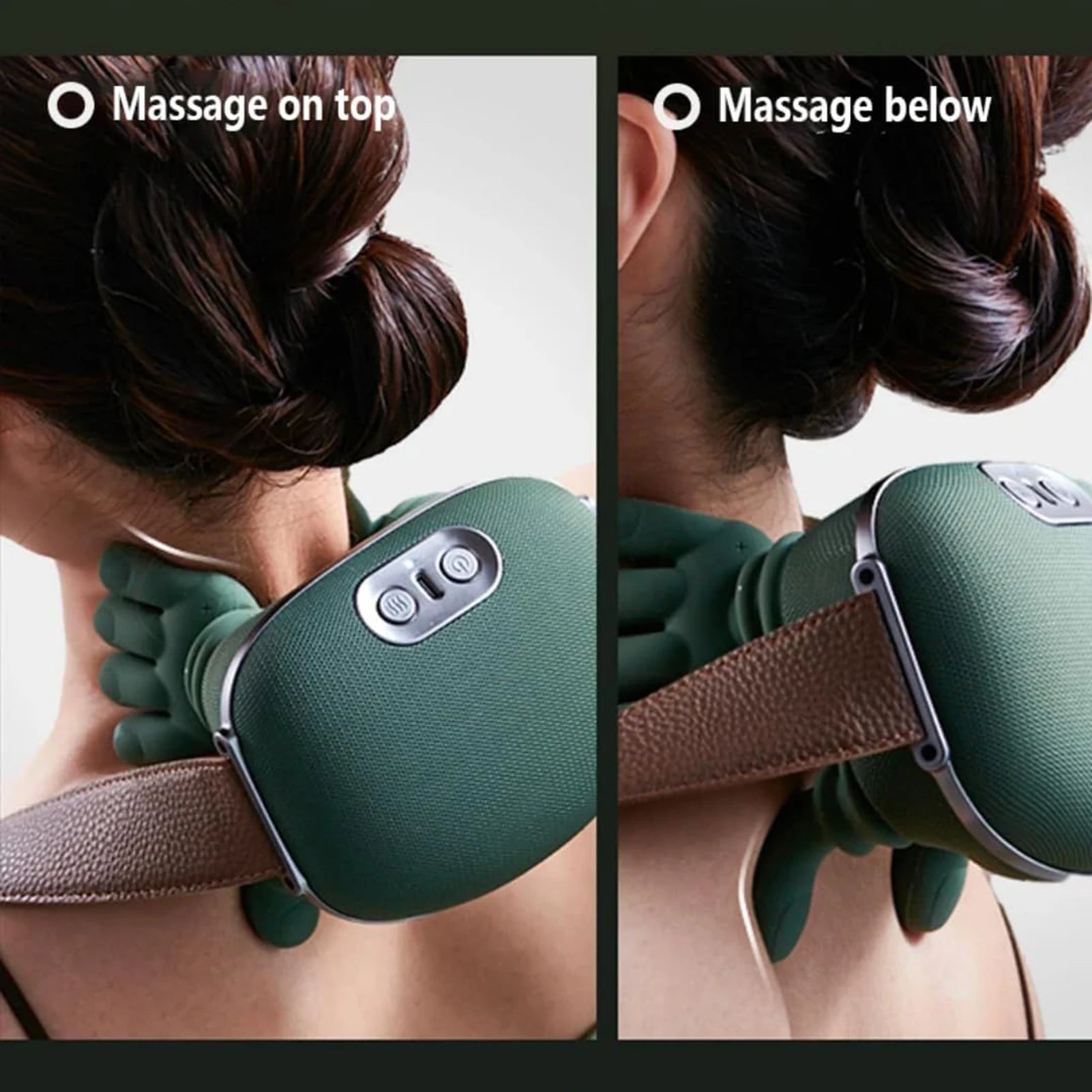 2025 New Neck Shoulder Massager Kneadings Massager Shawl 3-Level Modes Neck Cervical Waist Leg Body Muscles Massage Qme