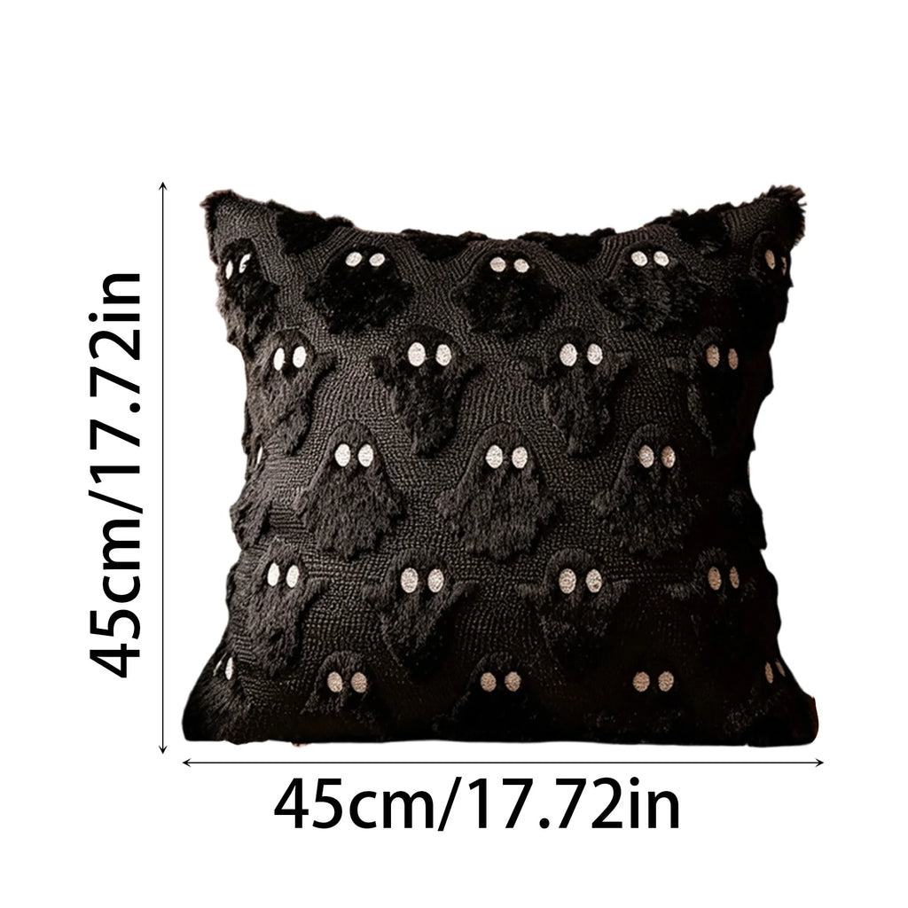 Halloween Ghost Pumpkin Square Throw Cover 45*45cm Holiday Party Home Store Decorative Cushion Case Without Insert Qme