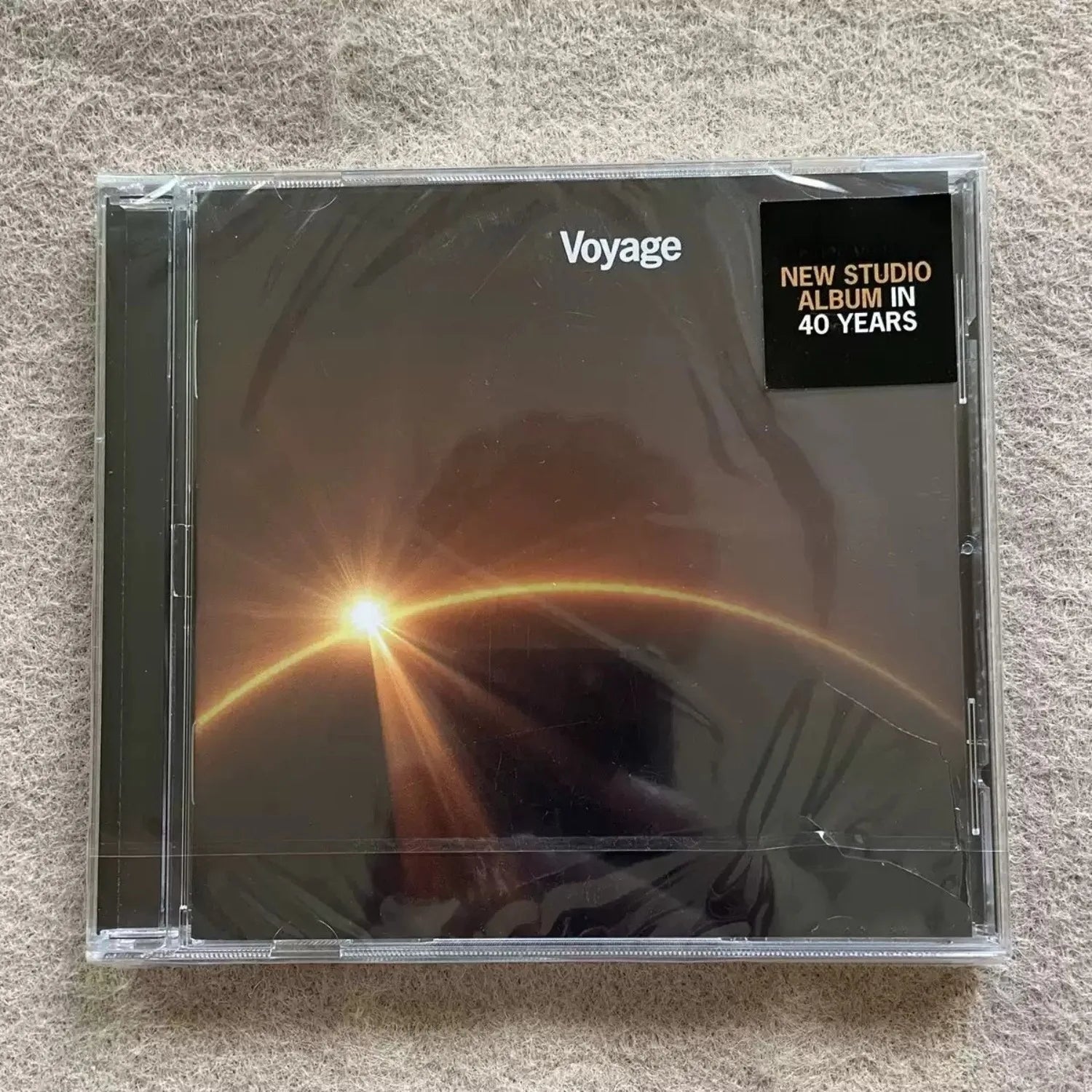 Western Pop Music CD, Cosmic Sunrise Light Shadow Themed Cover, Retro Disco New Album Track Collection Qme Pop Music CD