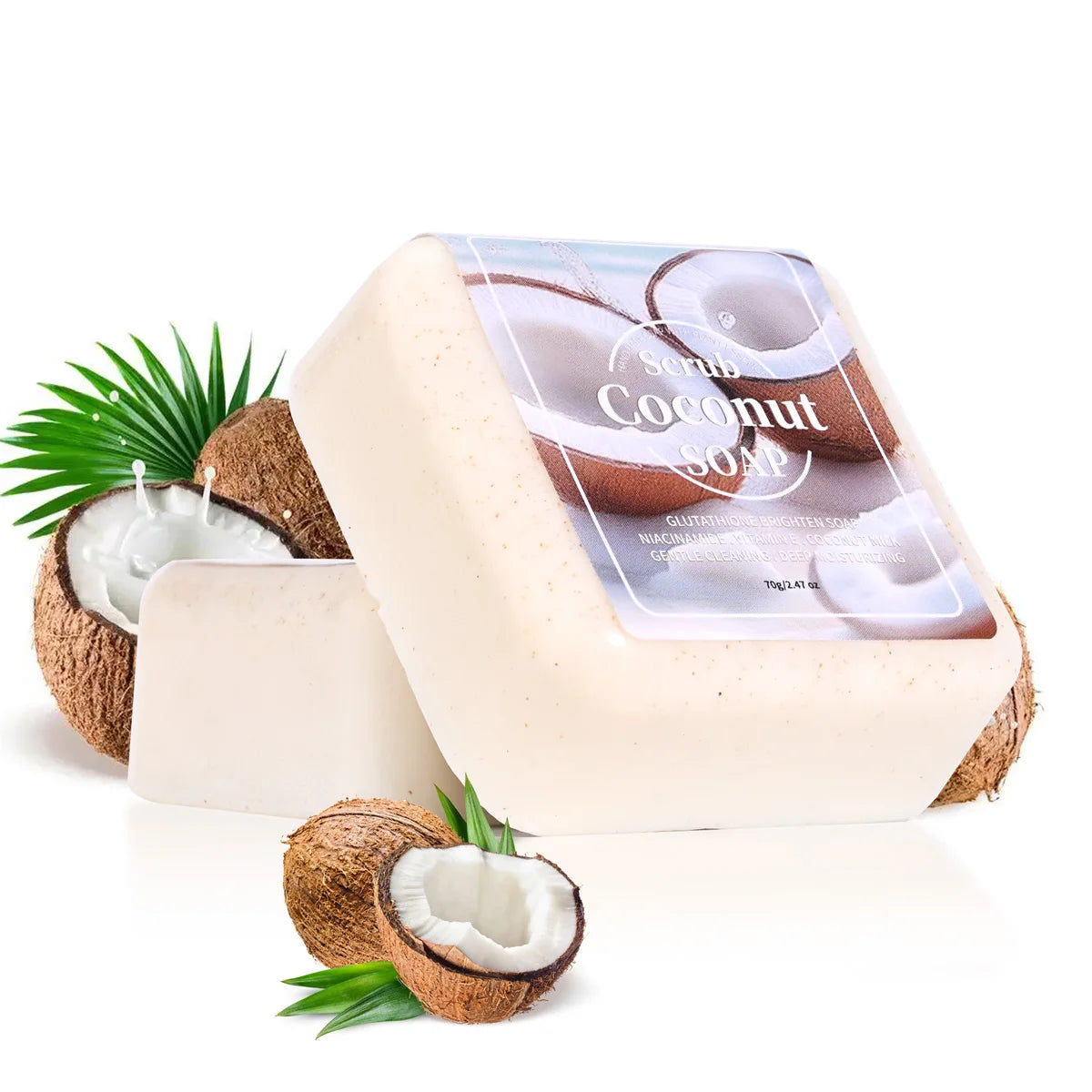 Men's Cedar Essential Oil Soap Travel Portable Hotel Deep Cleansing Qme