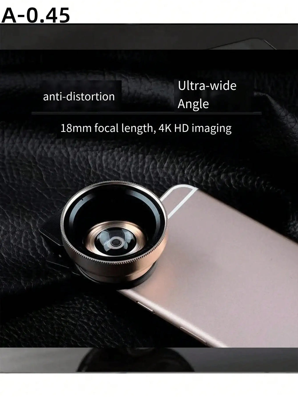 Mobile Phone Camera Lens Fisheye Wide Angle Macro Switching Three Qme