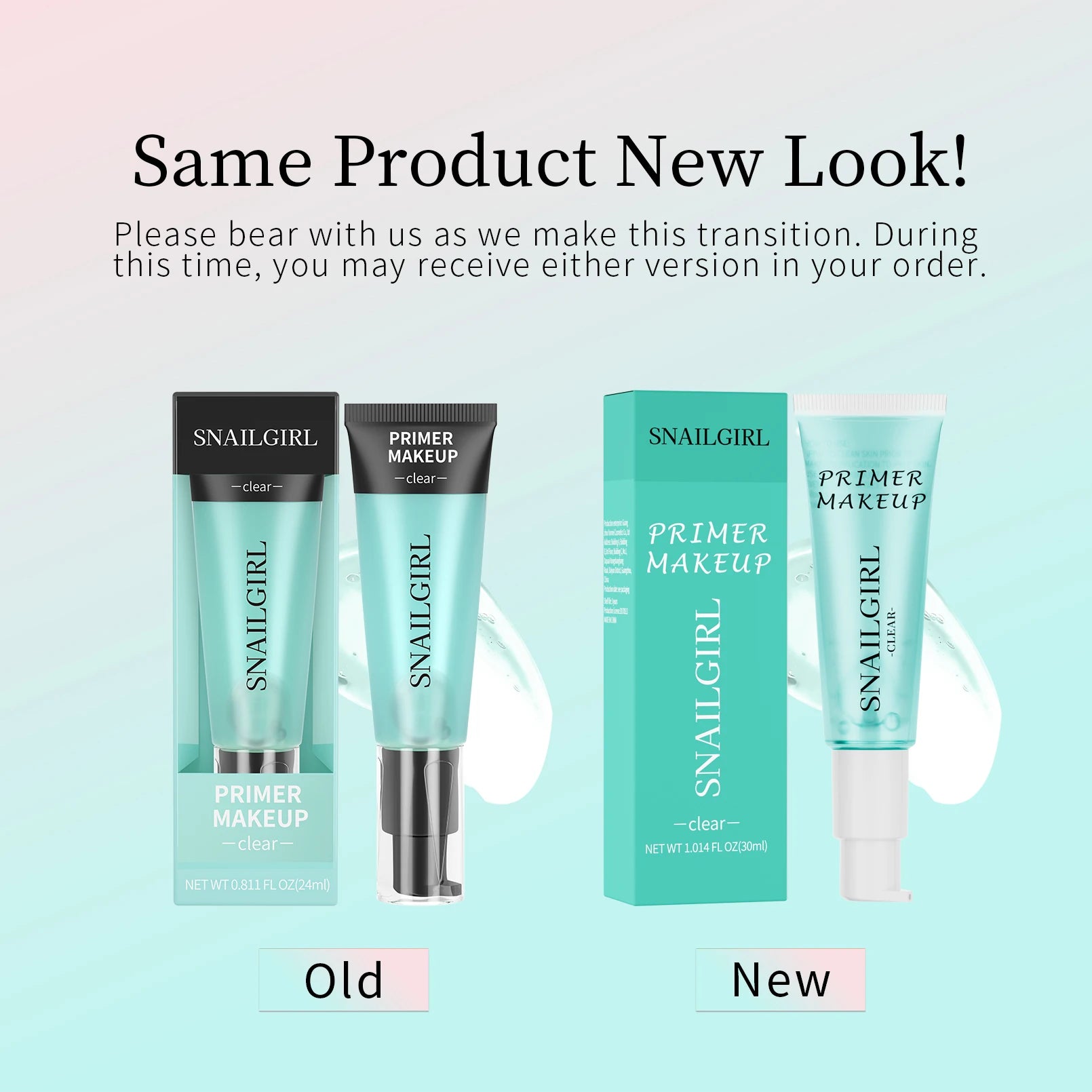 24ml Power Grip Primer Gel Based Hydrating Face Primer For Smoothing Skin Gripping Makeup Invisible Pore Colorless Primes Qme
