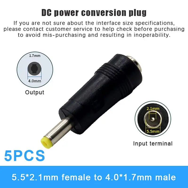 Multi C Tablet Micro USB 20 DC Power Jack Adapter Replacement Travel Qme A3