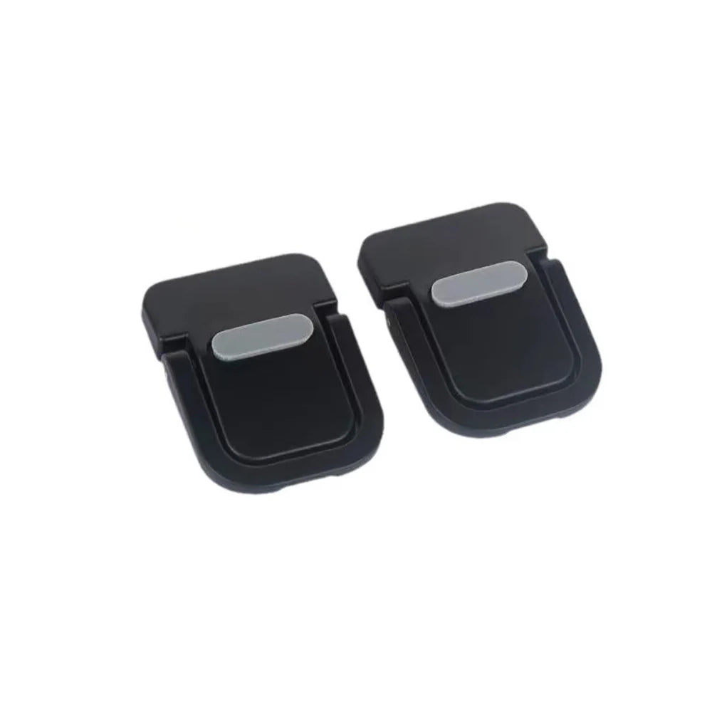 2PCS Mini Foldable Invisible Laptop Stand With 2 Adjustable Angles Foldable Invisible Laptop Riser for Notebook Cooling Holder Qme Black single level