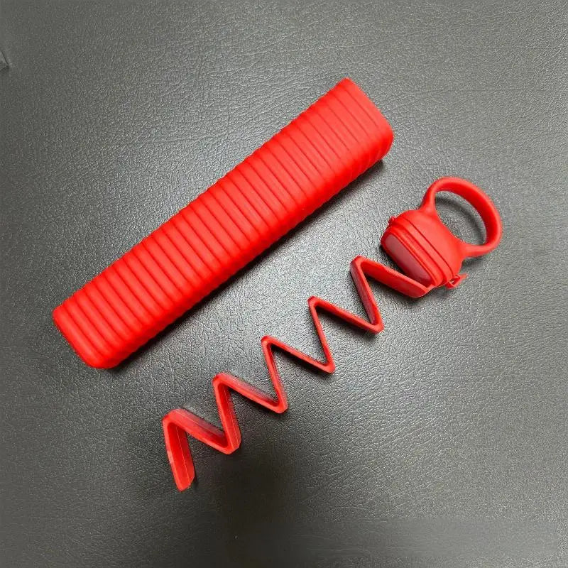 Collapsible Ice Cube Tray Portable Foldable Maker Easy Release Qme Red