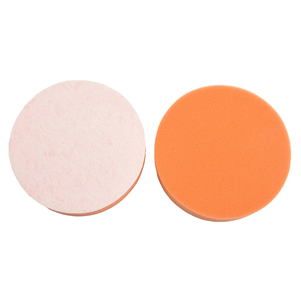 4 Pcs/Set 4inch (100mm )Sponge Polishing Pad Polishing Buffing Pad Flat Sponge Waxing For Pads Cleaning Tools Reusable Qme