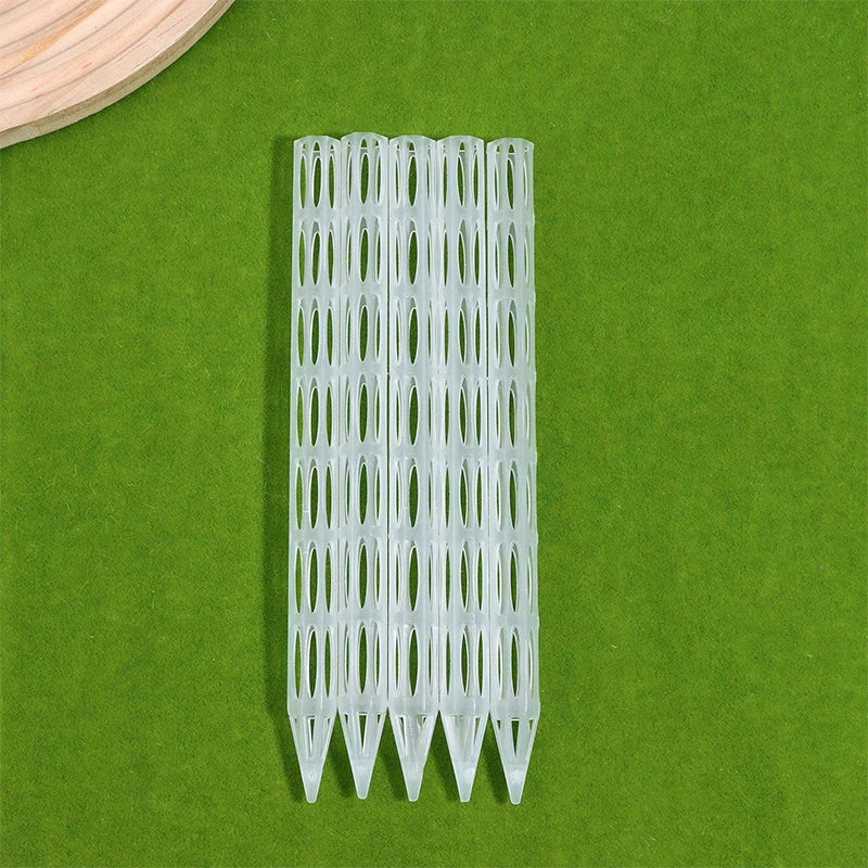 3/5/10Pcs Soil Air Circulation Tubes For Plants Durable Plastic Plant Root Ventilation Tubes Transparent Drainage Pipes Qme 5pcs