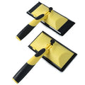 7/9 Inch Paint Edger Trimmer Improved Guide Wheels Edge Painting Tool For Walls Ceilings Corners Trims Paint Pad Applicator Qme 9inch Yellow