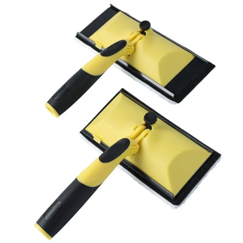 7/9 Inch Paint Edger Trimmer Improved Guide Wheels Edge Painting Tool For Walls Ceilings Corners Trims Paint Pad Applicator Qme 9inch Yellow