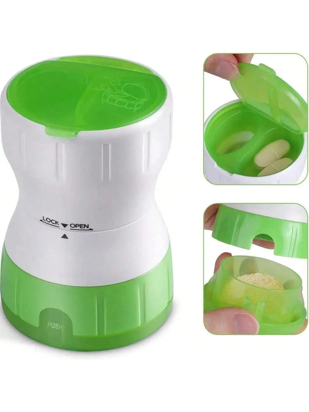 Ceramic Core Grinding Rotating Convenient Three-in-one Medicine Qme 1pc