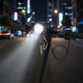 6V-60V Electric Bicycle LED Lighting Headlight Black ABS Waterproof Qme Default Title