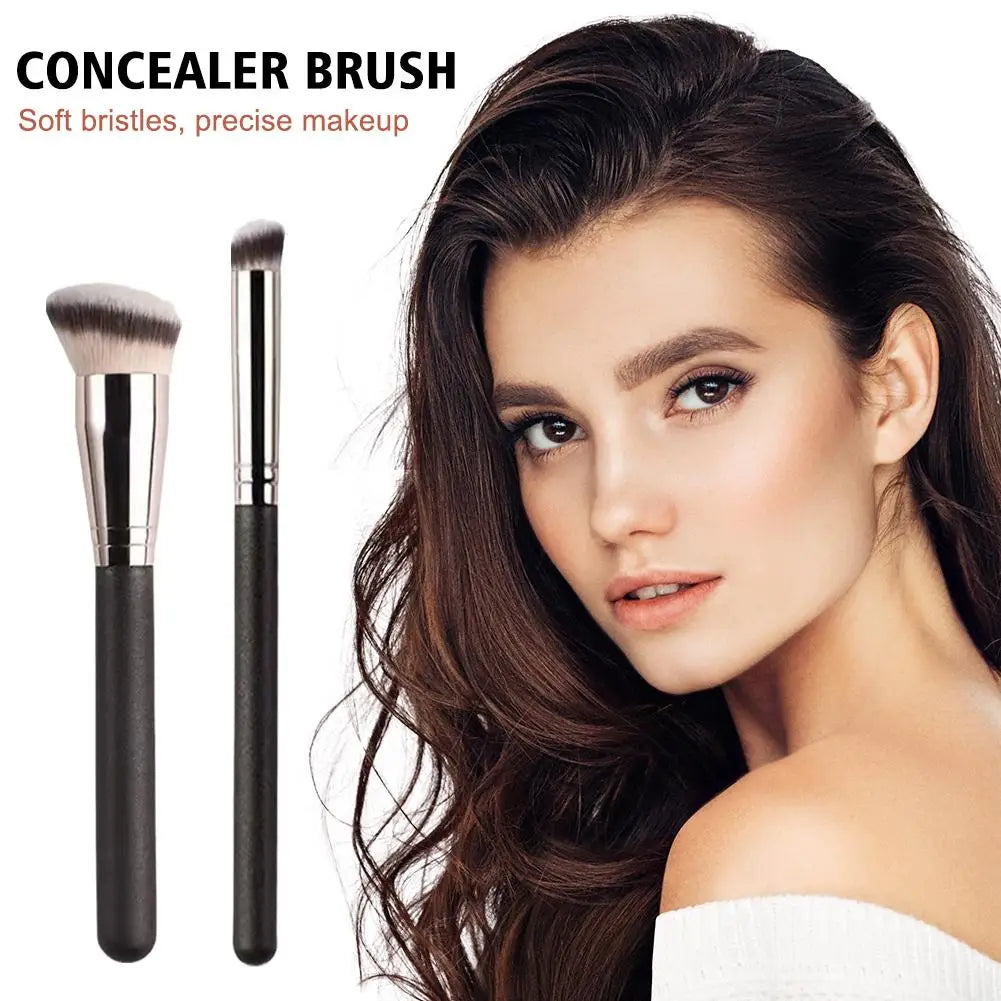 Concealer Brush Under Eye Mini Angled Nose Contour Concealing Qme
