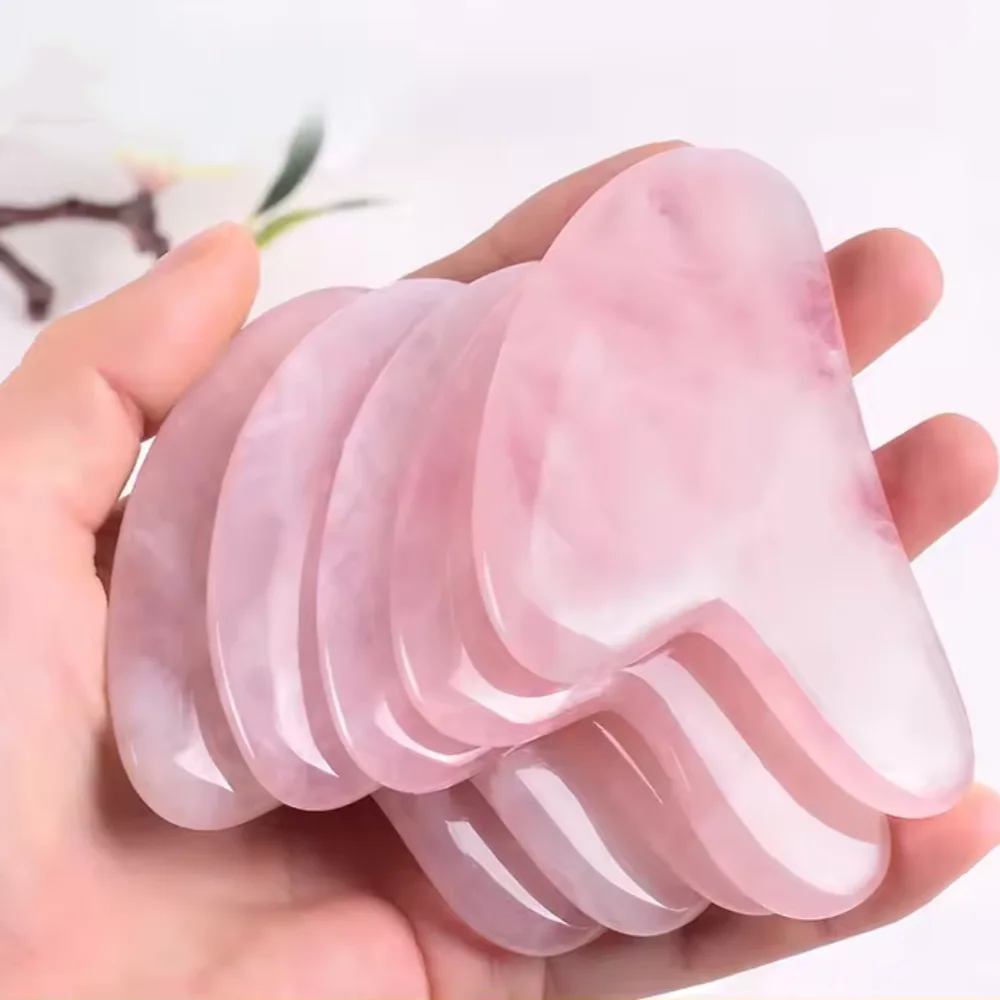 Massage Guasha Jade Facial Beauty Guasha Massage Tools Tightening Skincare Facial Guasha SPA Therapy Guasha Roller Qme