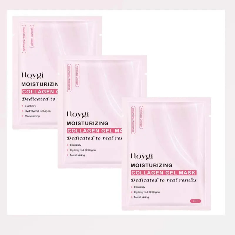 Bio Deep Collagen Face Mask Shrink Pores Hydrating Moisturizing Split Mask Firming Nourish Brighten Facial Skin Care Product Qme 3pc