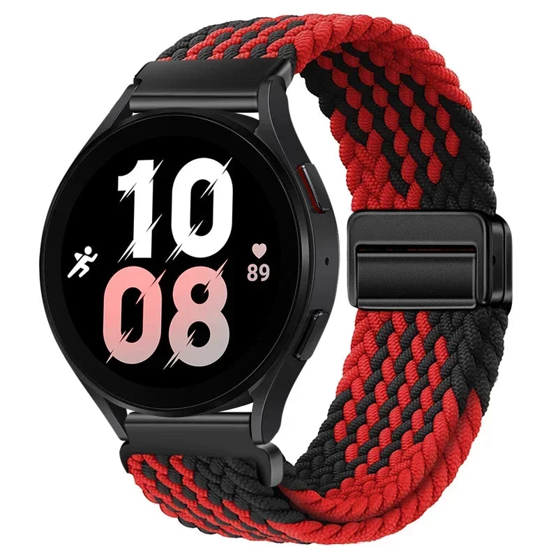 Nylon Strap Huawei Watch 4 GT4 2 3 Amazfit GTR Magnetic Breathable