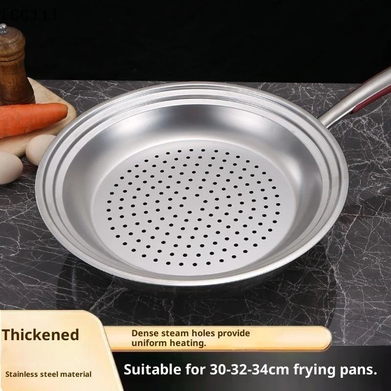 One Steam Tray Can Accommodate 30-32- Woks Multifunctional Grid Qme