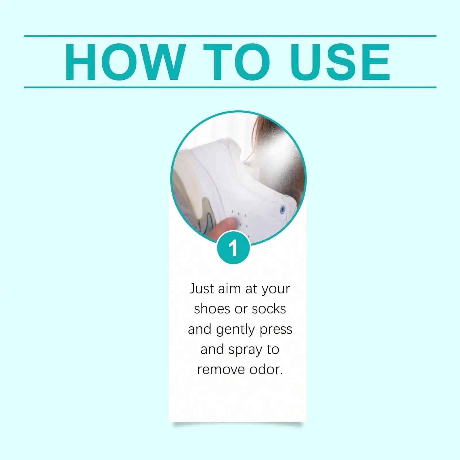 Shoe Sock Deodorizer Cabinet Cleaner Sweat Odor Eliminator Air Qme