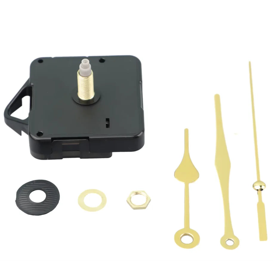 Quartz DIY Wall Clock Movement Spindle Mechanism Hands Wall Decor Repair Kit 1.5V Without Battery Home Qme
