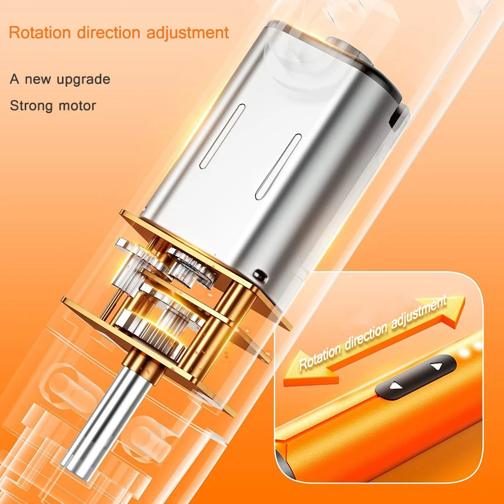 Electric Screwdriver Precision Power Tool Rechargeable Wireless Mini Qme