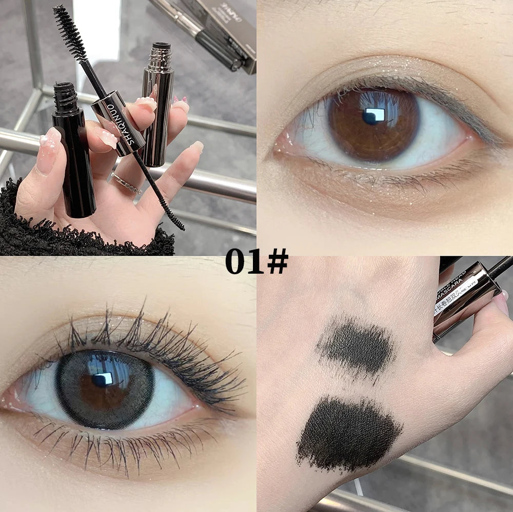 SHAQINUO 1 Volume Length Waterproof Mascara Long Lasting Dual-ended Qme S885-01