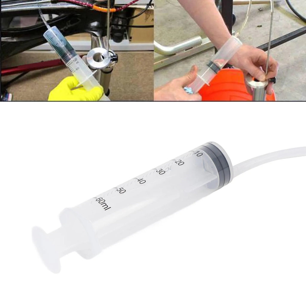 Motorcycle Fork Maintenance Tool Set Metal Fork Oil Level Tool for Most Regular Cartridge and Inverted Forks Qme