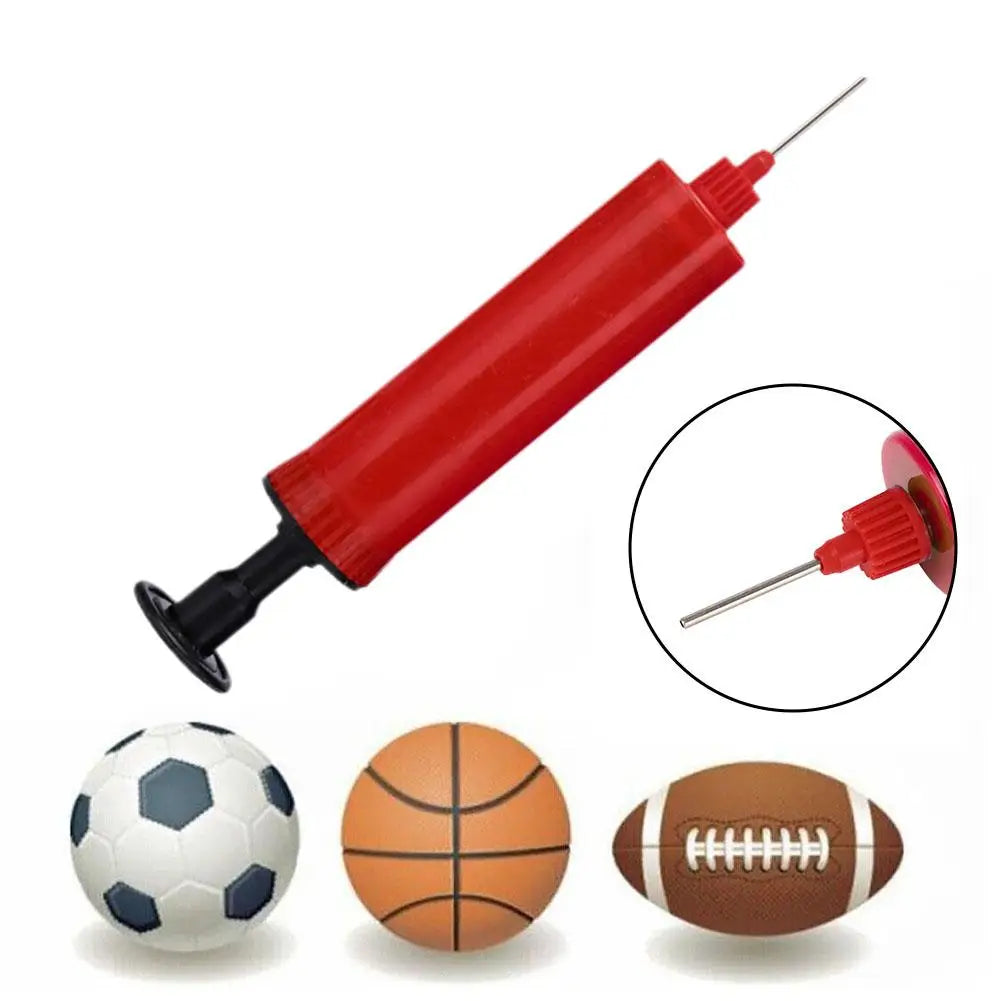 Portable Sports Ball Pump Mini Hand Air Pump Inflator Outdoor Sport Football Soccer Basketball Ball Inflating Portable Pump Tool Qme