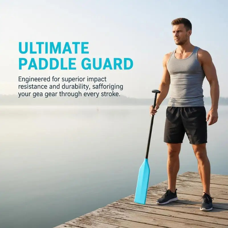 Dragon Boat Paddle Tip Protector Convenient Replacement Edge Guards Qme