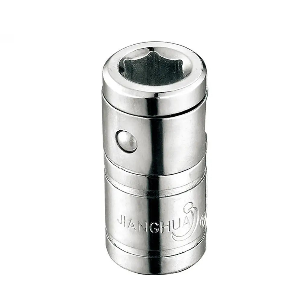 1pcs 1/4" Square Drive To 1/4" Hex Shank Socket Bits Converter Quick Release Screwdriver Holder Impact Socket Conversion Adapter Qme