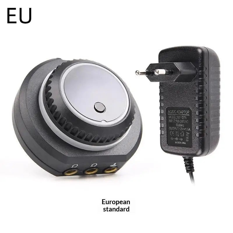 Tattoo Power Supply LED Display Anti-slip Base Dual Output Rotatable Qme EU B