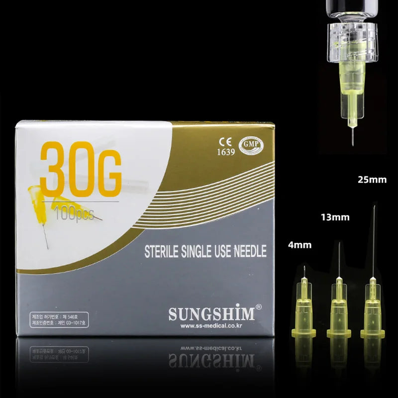 High-quality Painless Small Needle Beauty Ultrafine Syringes Needles Qme