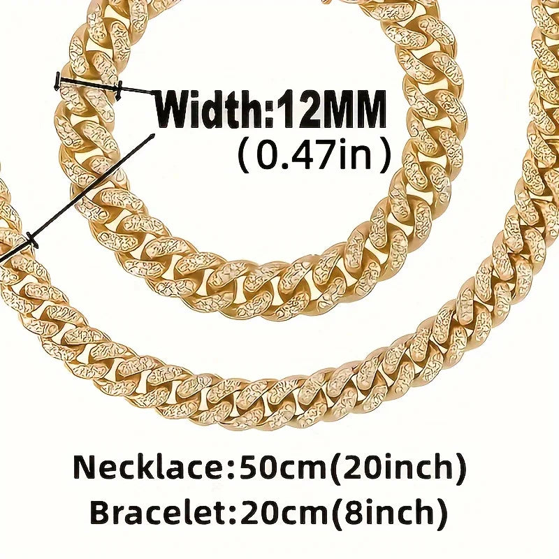 5pcs Men's Watch Set Hip Hop Full Diamond Quartz Watch Set Men's Business Quartz Watch Set Qme