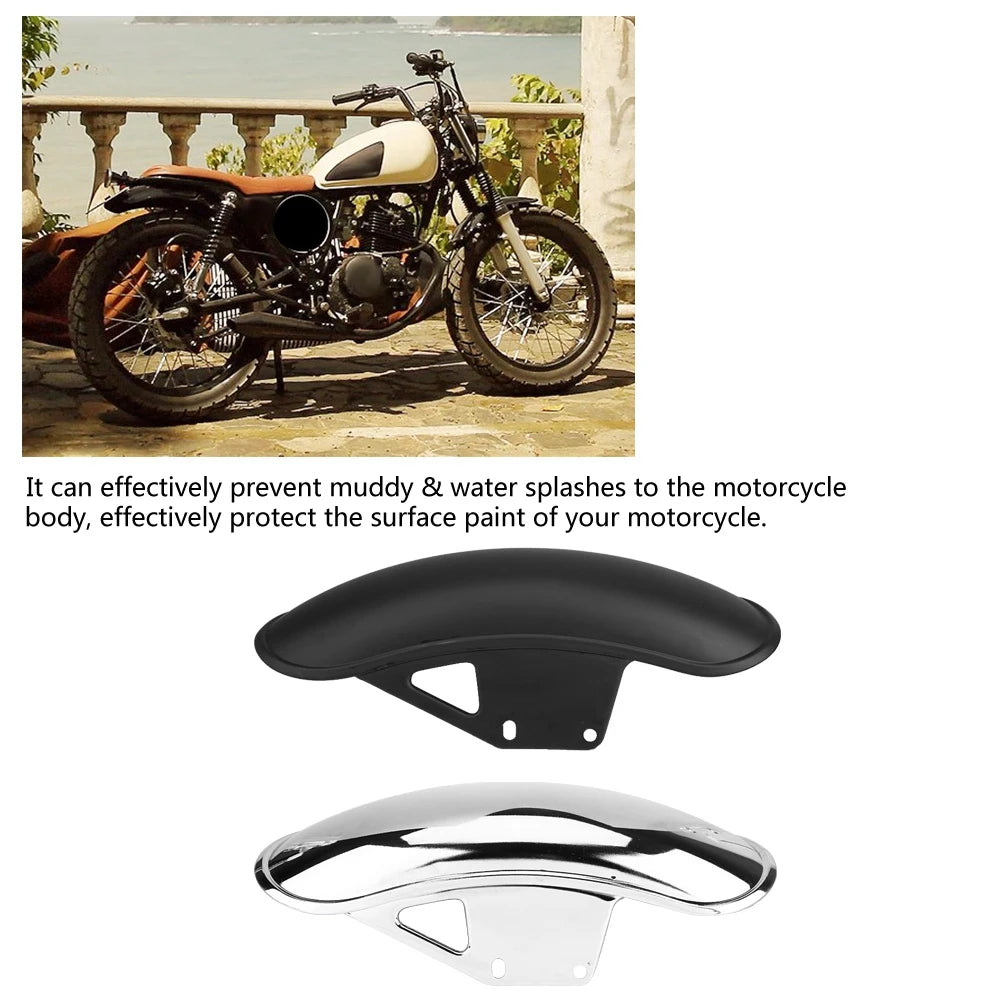 Front Fairing Cover Motorcycle Front Mud Flap Guard Fairing Mudguard Cover for GN125 GN250 Mud Flap Guard Qme