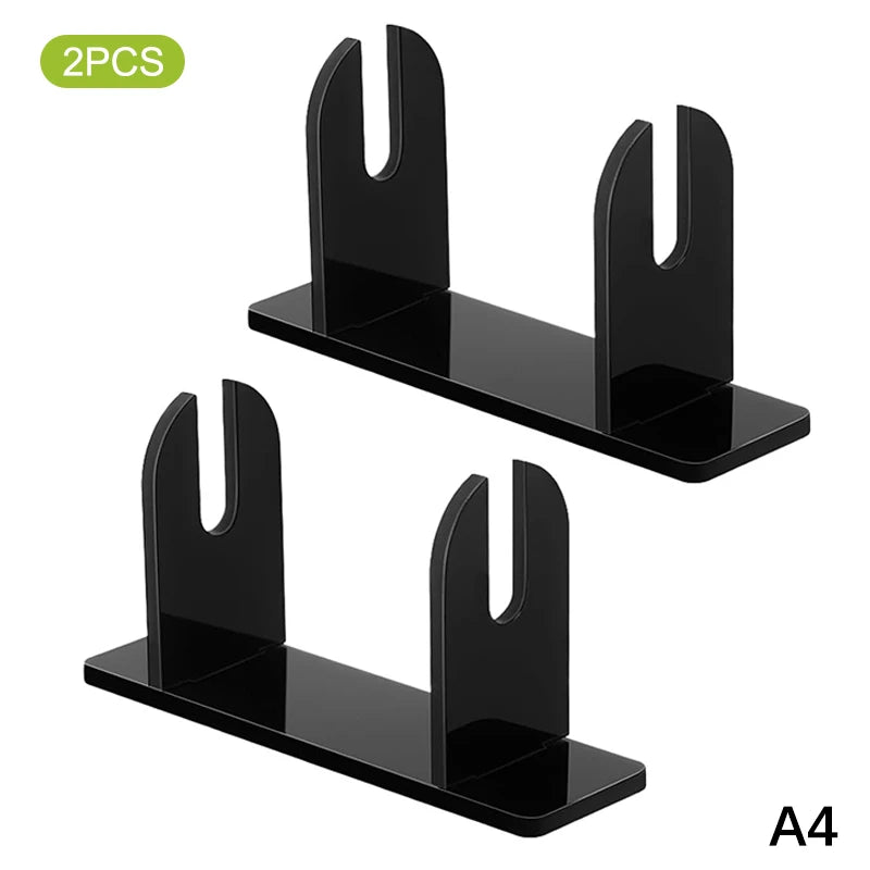 1 Japanese Chinese Hand Fans Acrylic Fan Display Stands Foldable Qme A4
