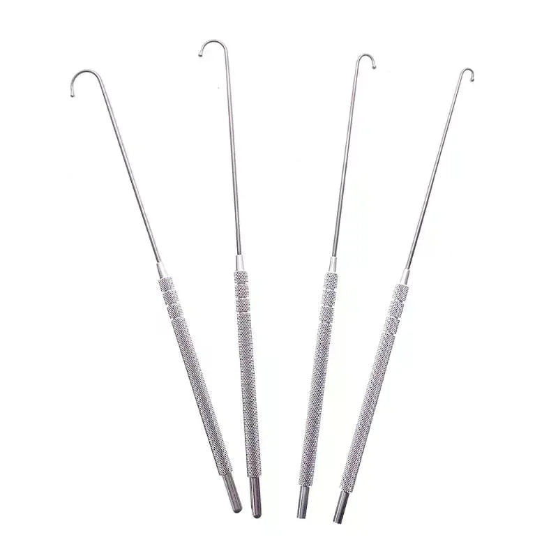 New Pet Hook Animal Ovaries Removal Hook Vet Ovariectomy Dogs Cats Surgical Instruments Ball Type 6mm 8mm 10mm 12mm Qme