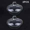 Kettle Glass Cover Filter Household Travel Replacementteapot Lid Qme A1 2PCS