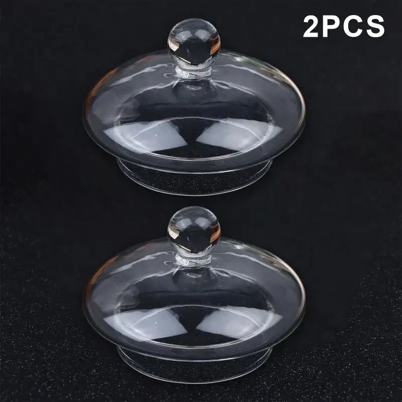 Kettle Glass Cover Filter Household Travel Replacementteapot Lid Qme A1 2PCS