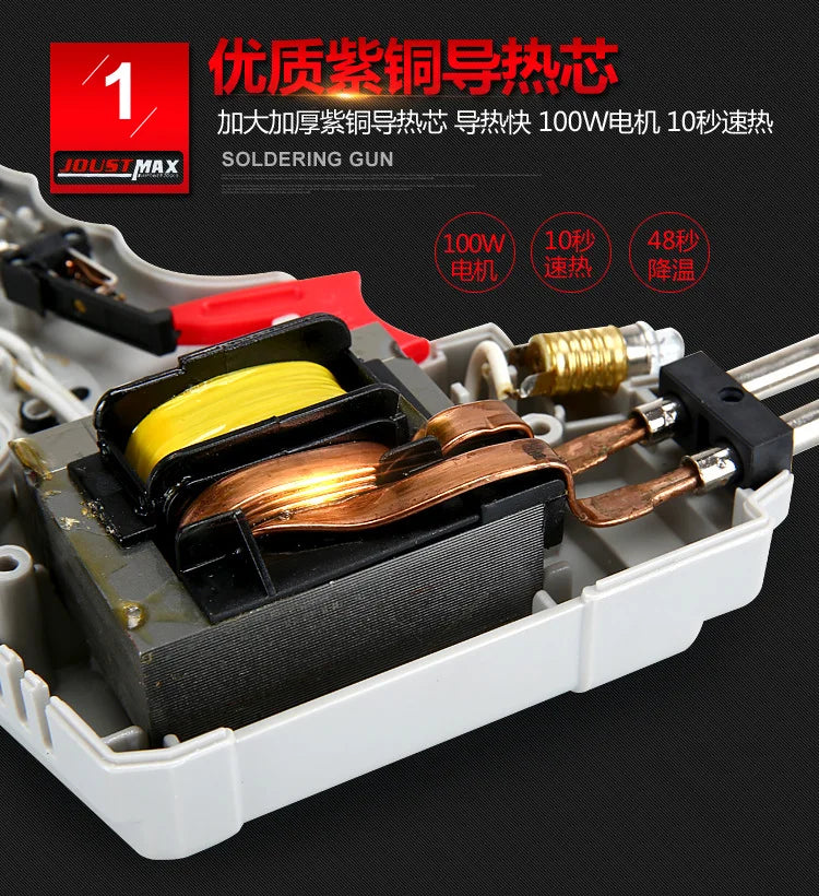 Selling Electrical Soldering Iron Gun Air Heat Hand Welding Tool Qme