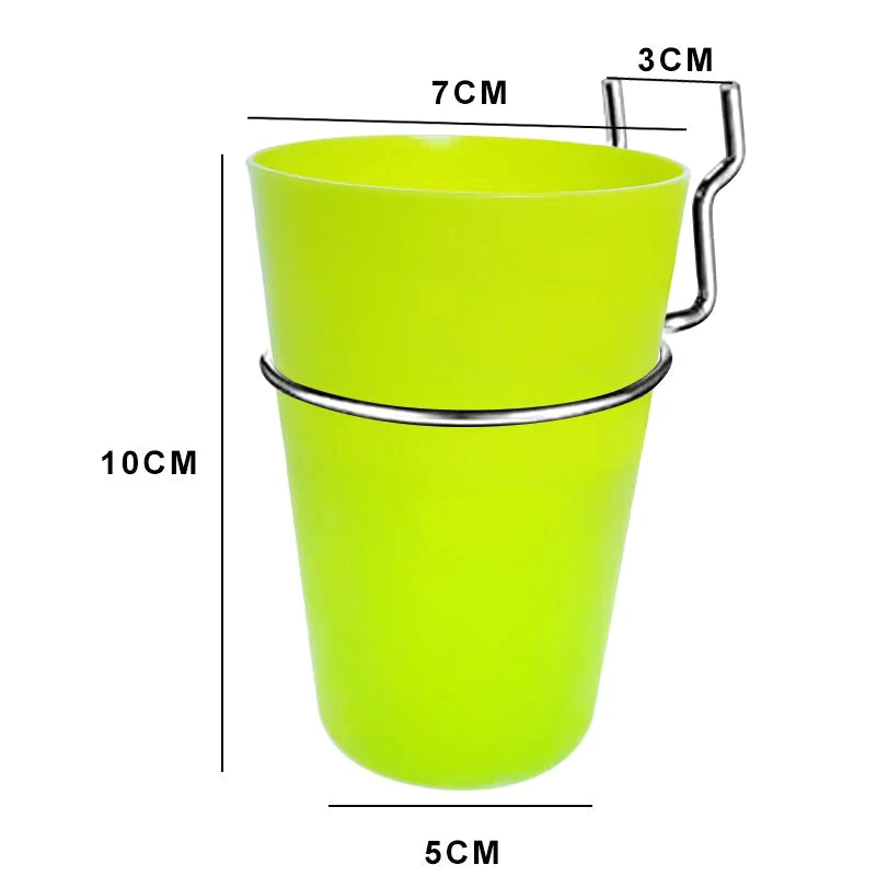1 Set Pegboard Cup Holder Accessories For Craft Room Hook Baskets Ribbon Organizer Screw Tool For Organizing Accessories Tools Qme Light green