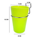 1 Set Pegboard Cup Holder Accessories For Craft Room Hook Baskets Ribbon Organizer Screw Tool For Organizing Accessories Tools Qme Light green