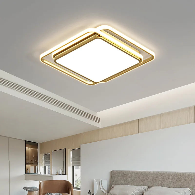 Modern LED Ceiling Light For Bedroom Living Dining Room Study Aisle Balcony Chandelier Indoor Home Decor Lighting Fixture Luster Qme