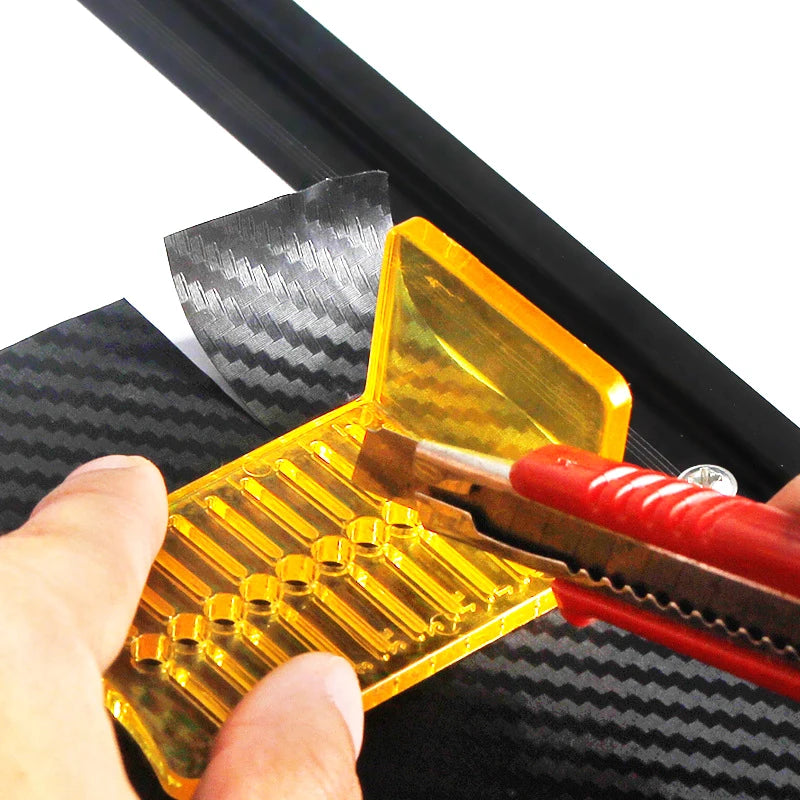 Car Vinyl Wrapping Squeegee Sticker Decal Film Mark Scraper Plastic Qme
