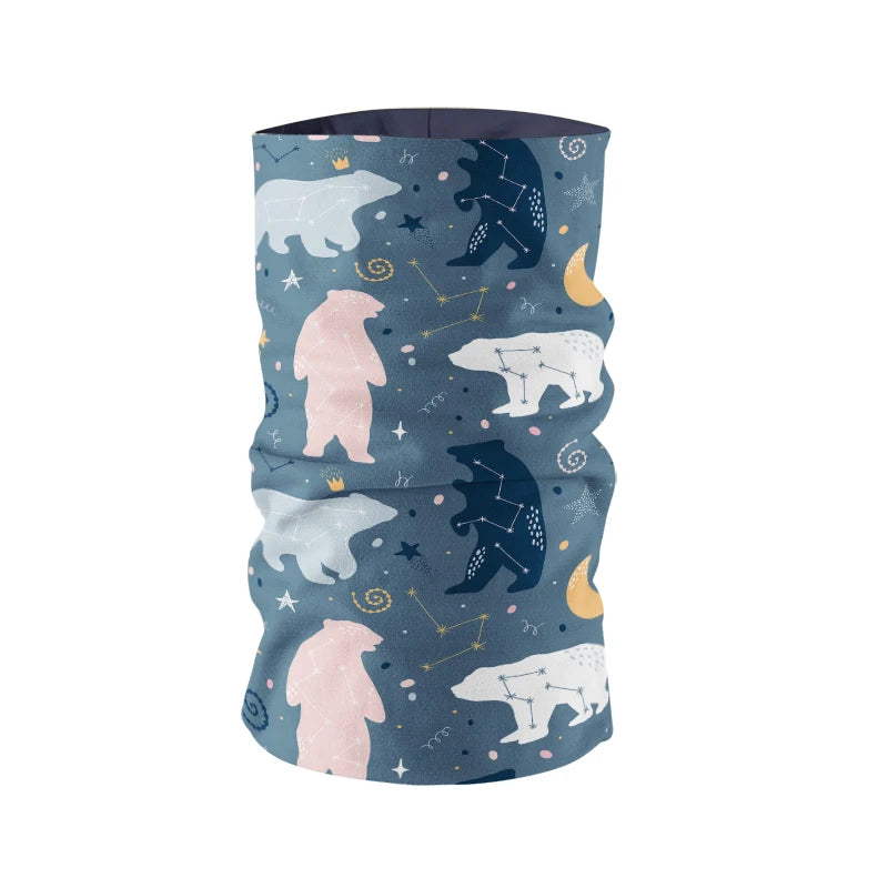 Personalized Animal Men's Headscarf Scarf Women's Headdress Sports Qme